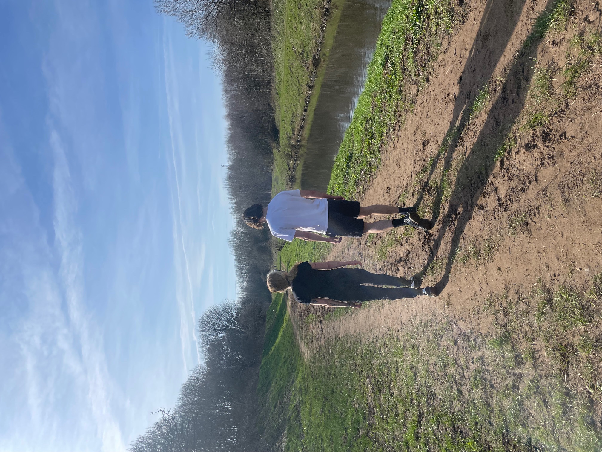 Helen, person-centred outdoor counsellor, at Chorlton Water Park in South Manchester